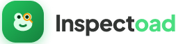 The inspectoad logo